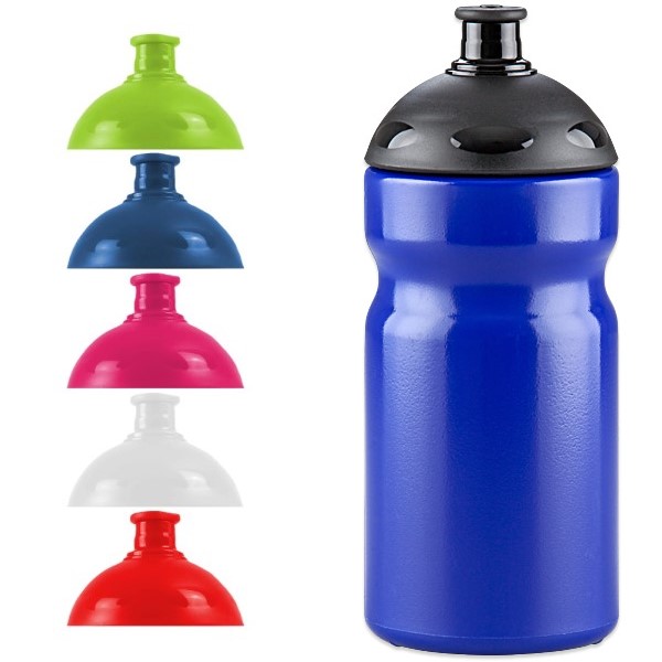 Fahrrad-Trinkflasche "Fitness" 500 ml blau | Unbedruckt