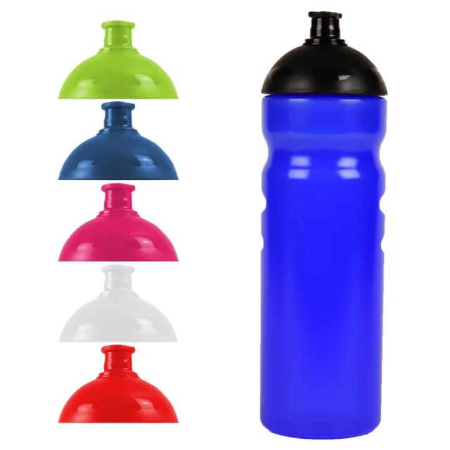 Fahrrad-Trinkflasche "Fitness" 750 ml blau | Unbedruckt