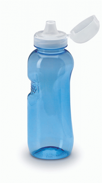 Ergonomie Trinkflasche 500 ml mit Trinkverschluss Flip Flop 