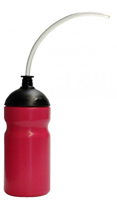 Trinkschlauchflasche 500 ml magenta | Siebdruck, 1-farbig