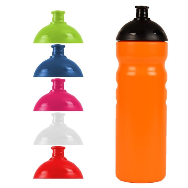 Fahrrad-Trinkflasche "Fitness" 750 ml orange | Siebdruck, 2-farbig