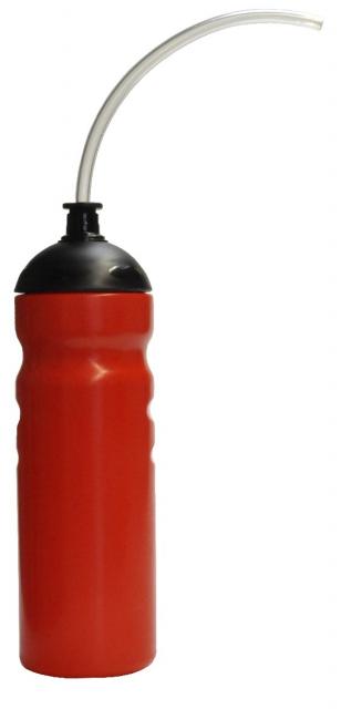 Trinkschlauchflasche 750 ml rot | Siebdruck, 2-farbig