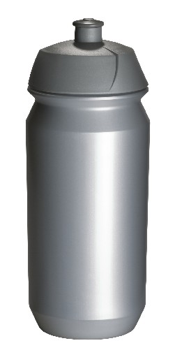 Tacx-Trinkflasche Shiva 500 ml silber | Digitaldruck
